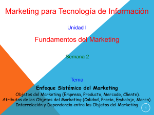 Enfoque Sistémico del Marketing