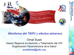 Monitoreo del TARV y efectos adversos