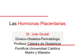 Las Hormonas Placentarias