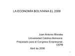 La Inflación Boliviana de 2007.