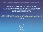 20. Optimización de la protección en radiología digital - RPOP