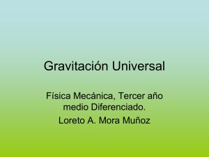 gravitacion universal