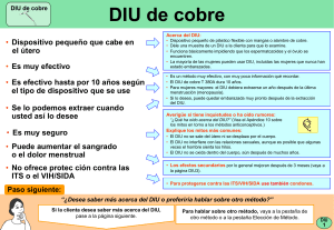 DIU de cobre