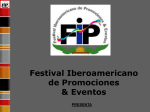 Diapositiva 1 - Fip Festival