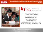 Comisión Interministerial de Asuntos Sociales CIAS – Secretaria