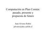 Computación en Plan Común: pasado, presente y propuesta