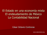 Deuda Pública en México - La Web de Cesar Octavio Contreras