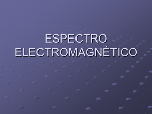 ESPECTRO ELECTROMAGNETICO
