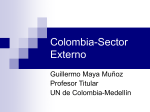 Colombia-Sector Externo
