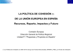 Reunión: España-Unión Europea. Política de Cohesión en España