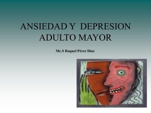 ANSIEDAD Y DEPRESION ADULTO MAYOR