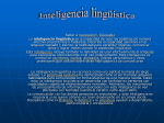inteligencia lingüística - iintteligenciiasMulttiples