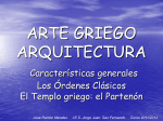 Arte griego. Arquitectura - IES JORGE JUAN / San Fernando