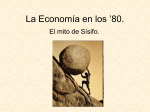 La Economía en los `80.