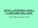 tema 1. introducción a la historia del arte
