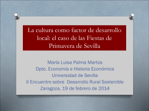 La cultura como factor de desarrollo local