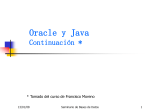 Oracle y Java (2)