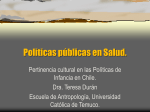 Politicas públicas en Salud.