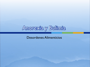 Anorexia y Bulimia