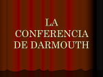 Trabajo Conferencia de Dartmouth