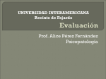 Evaluación