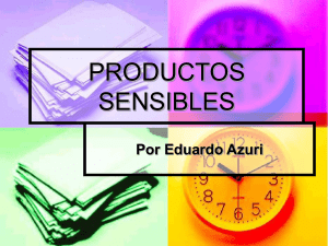 productos sensibles