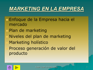 marketing en la empresa
