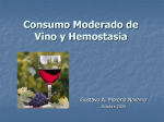 Consumo Moderado de Vino y Hemostasia