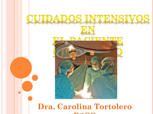 Cuidades intensivos en el paciente quirurgico_CAROLINA