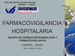 farmacovigilancia hospitalaria - Digemid