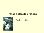 Transplantes de órganos