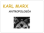 KARL MARX, antropología