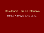 Residencia Terapia Intensiva. - Hospital Interzonal General de Agudos
