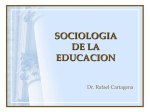 Sociología de la Educación