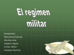 regimen militar