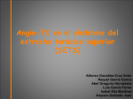 Angio-TC en el síndrome del estrecho torácico superior (SETS)