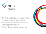 Presentación CEPES Navarra y cifras Economía Social