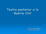 Teatro posterior a la Guerra Civil