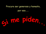 Si me piden....
