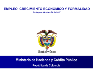 Ministerio de Hacienda y Cr&eacute;dito P&uacute;blico