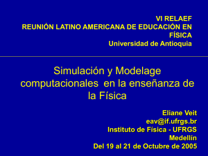aprendizaje de conceptos físicos - Instituto de Física