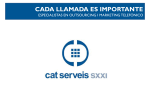 Diapositiva 1 - Cat Serveis SXXI