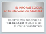 EL INFORME SOCIAL en la intervención FAMILIAR