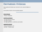 Dermatosis Virósicas