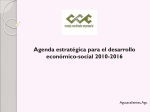 Agenda estratégica para el desarrollo económico y social 2010-2016