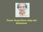 "Tomar IBOPRUFENO aleja deI Alzhaimer".