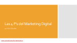 Las 4 P`s del Marketing Digital - Samuel Camacho