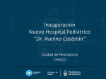Nuevo Hospital Pediátrico “Dr. Avelino Castelán”