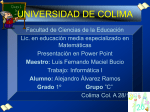 X - Universidad de Colima