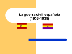 La guerra civil española (1936